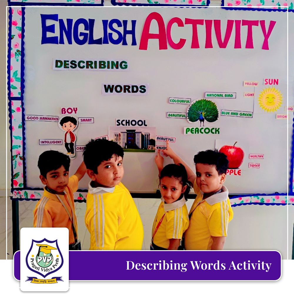 Describing Words Activity