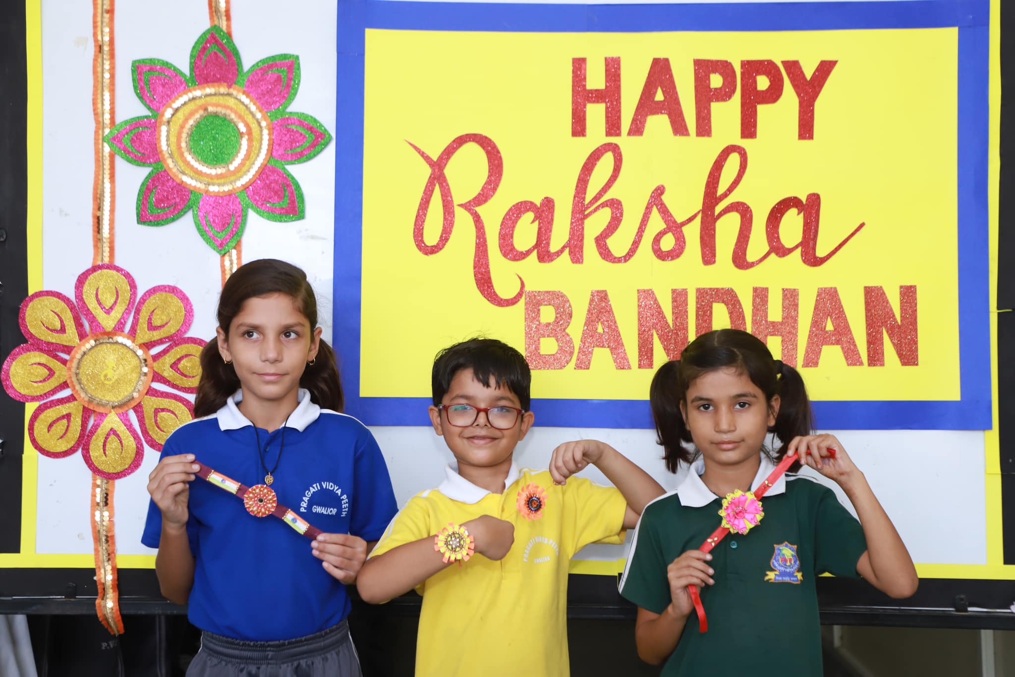 Glimpses of Rakhi celebration
