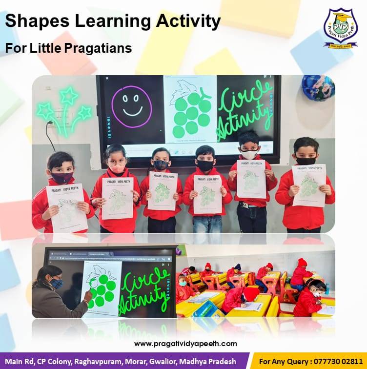 Shapes Learning Activity for Little Pragtians