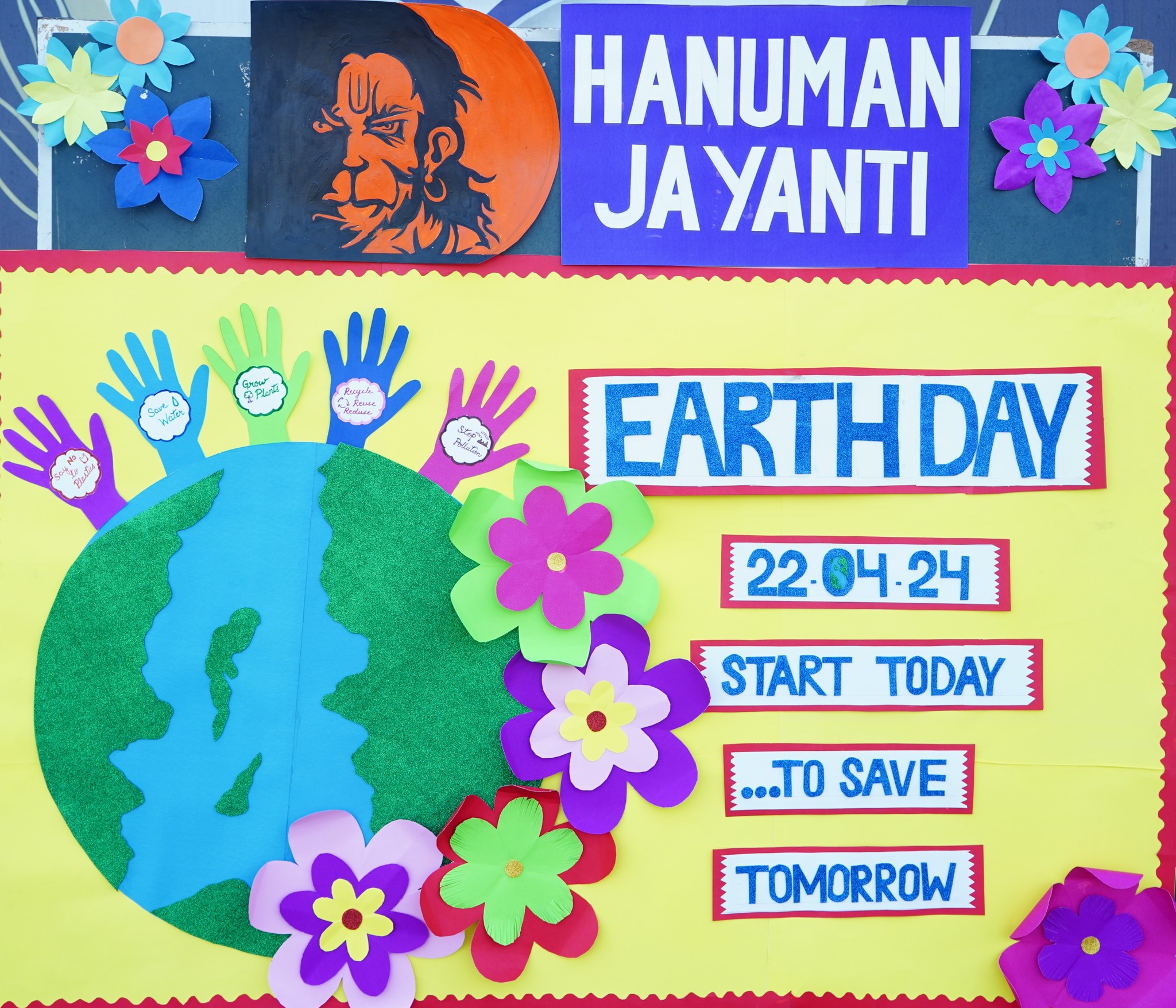 HANUMAN JANMOTSAV AND EARTH DAY