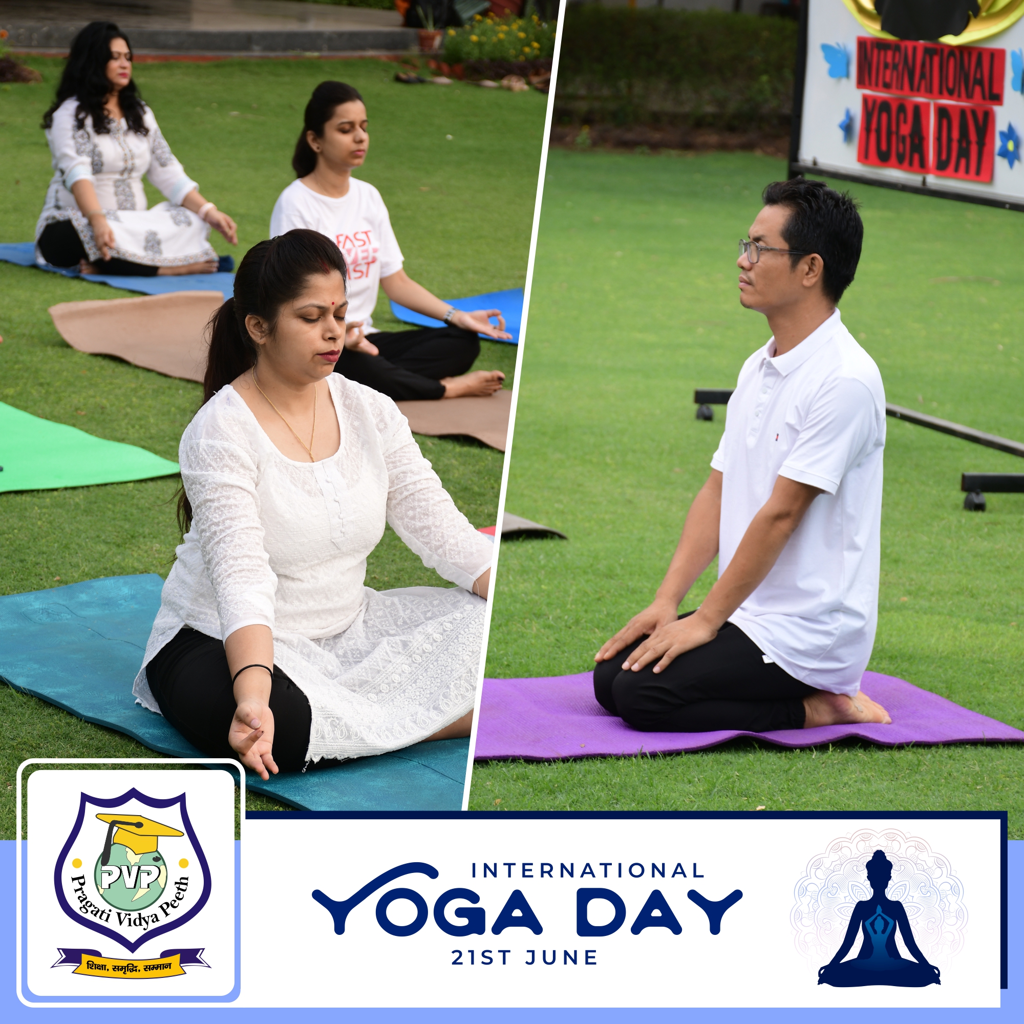 International Yoga Day Celebration 21st June 2024