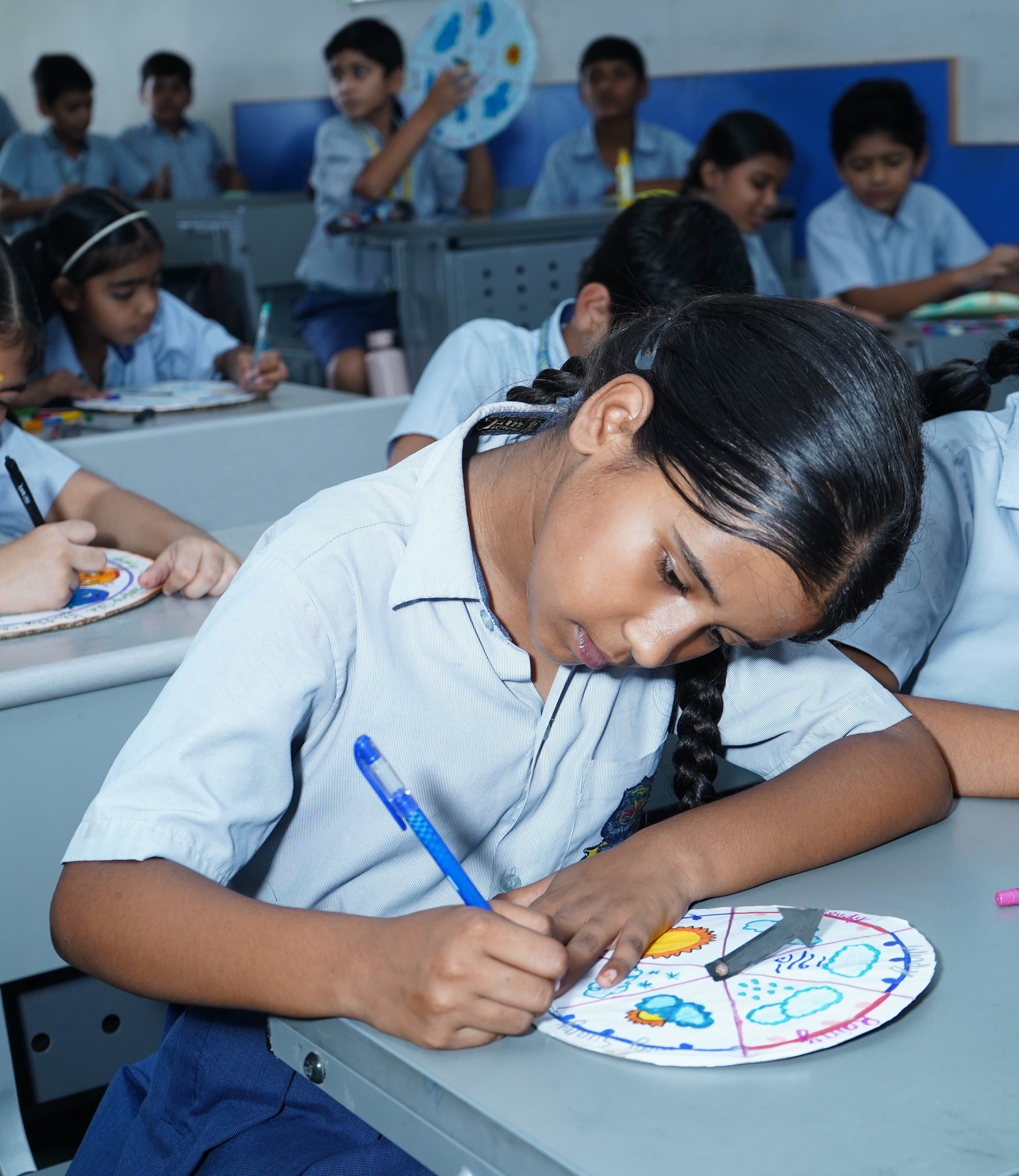 Activities of Bagless Day By Class 5th Students