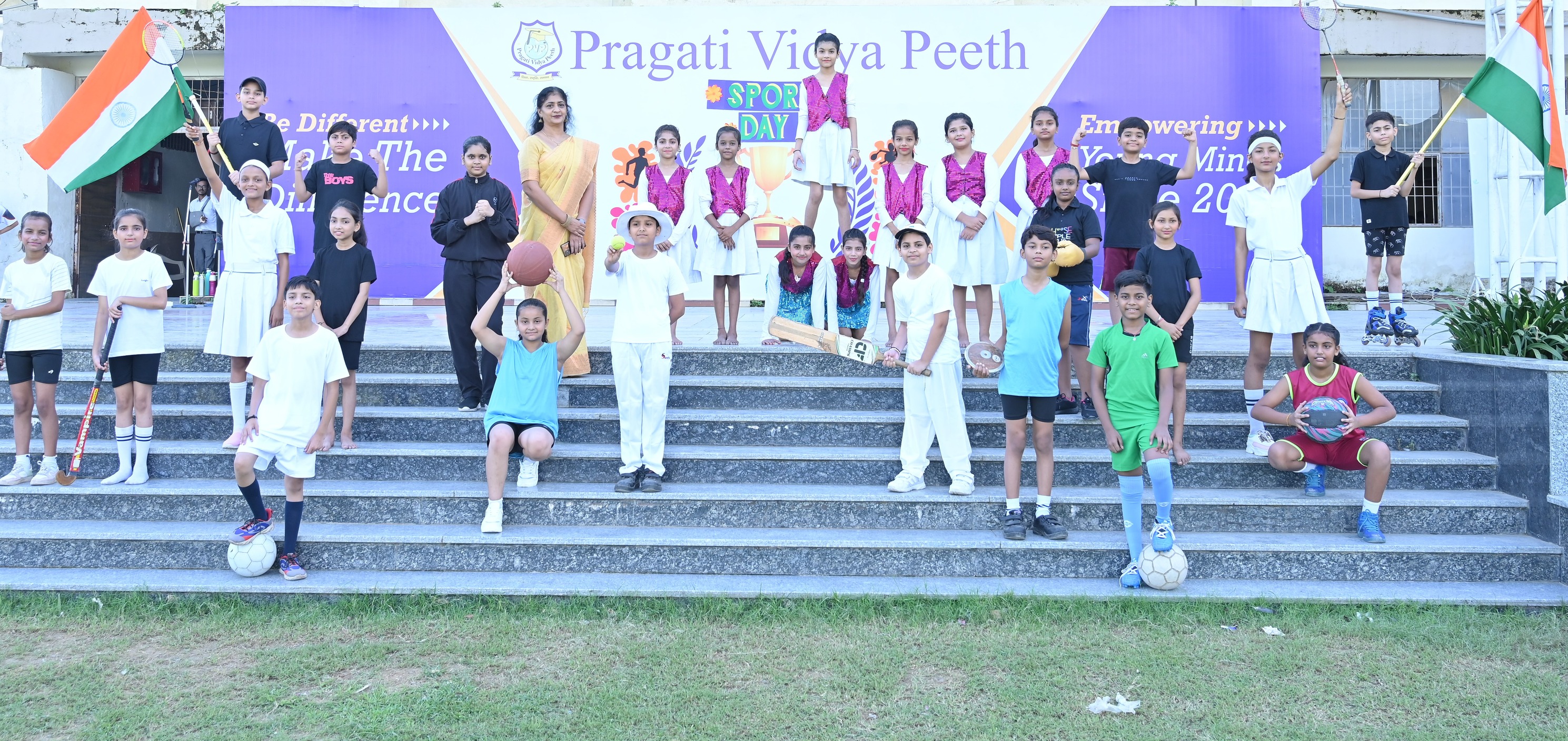 Celebrating National Sports Day Our energetic Class 6 students hosted a special assembly 2024