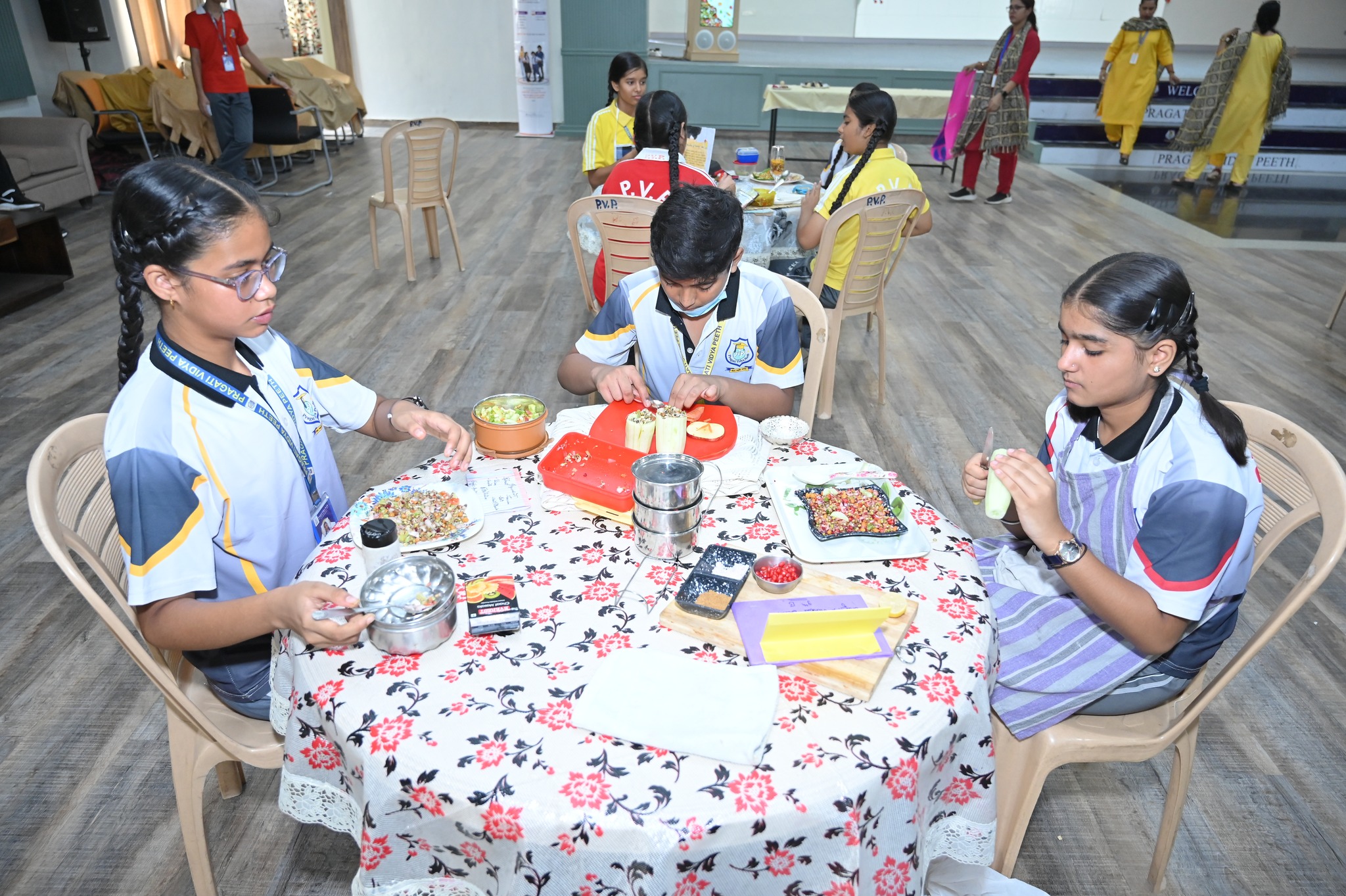 Healthy Sprout Presentation as part of Nutritional Week by class 9th students