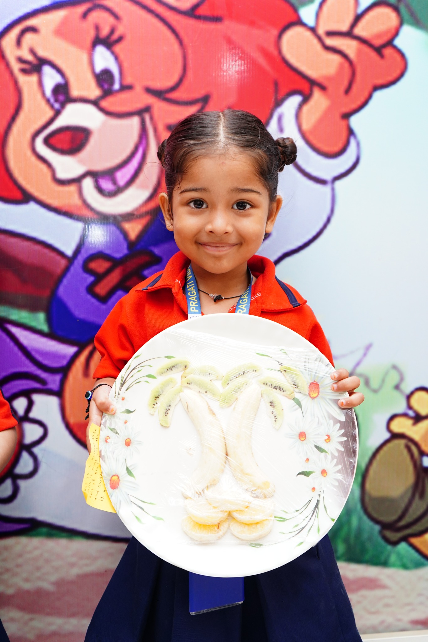 Sprouts and Salad Making Fun by nursery kids