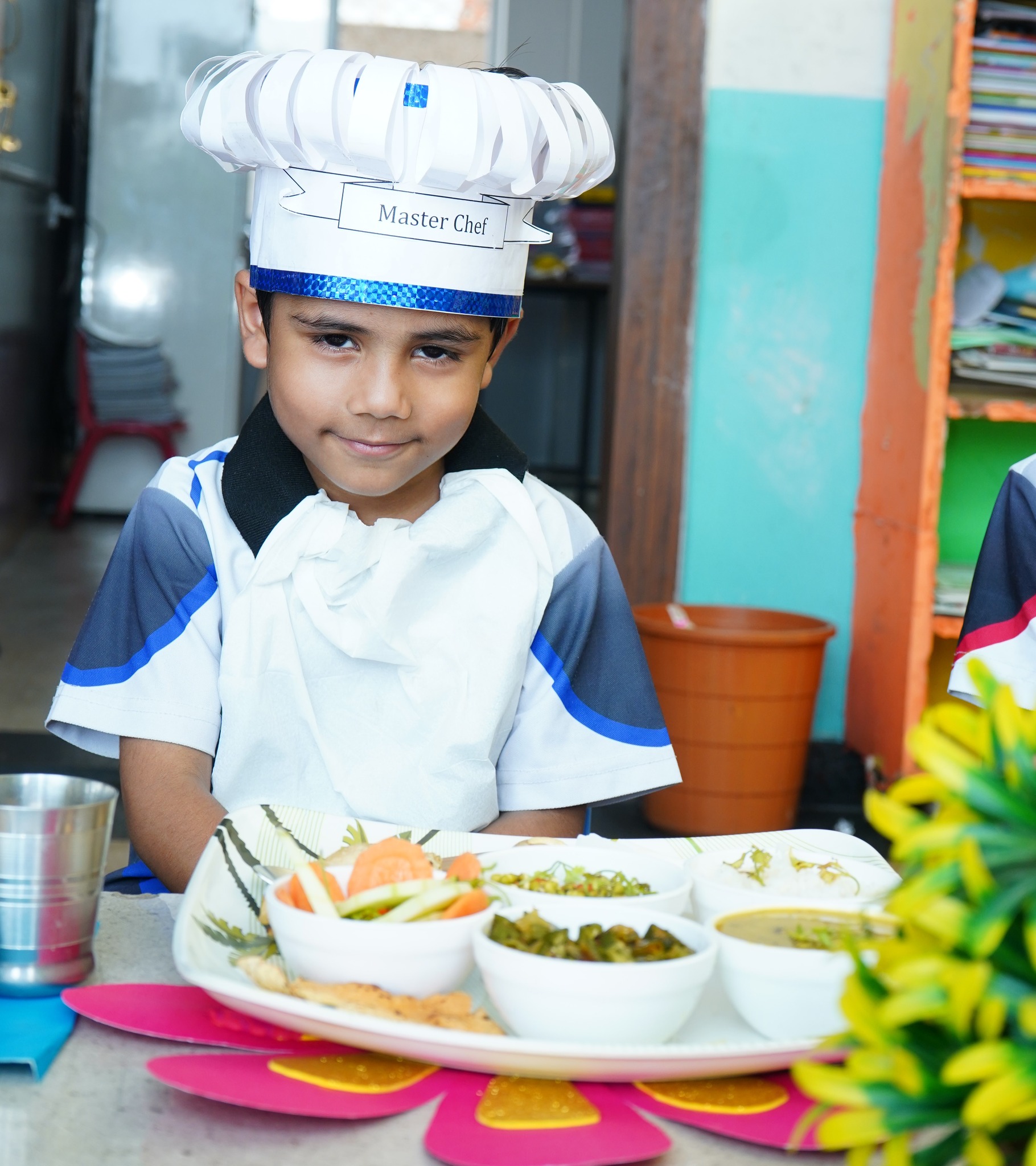 Celebrating Nutrition Week with our talented 1st graders