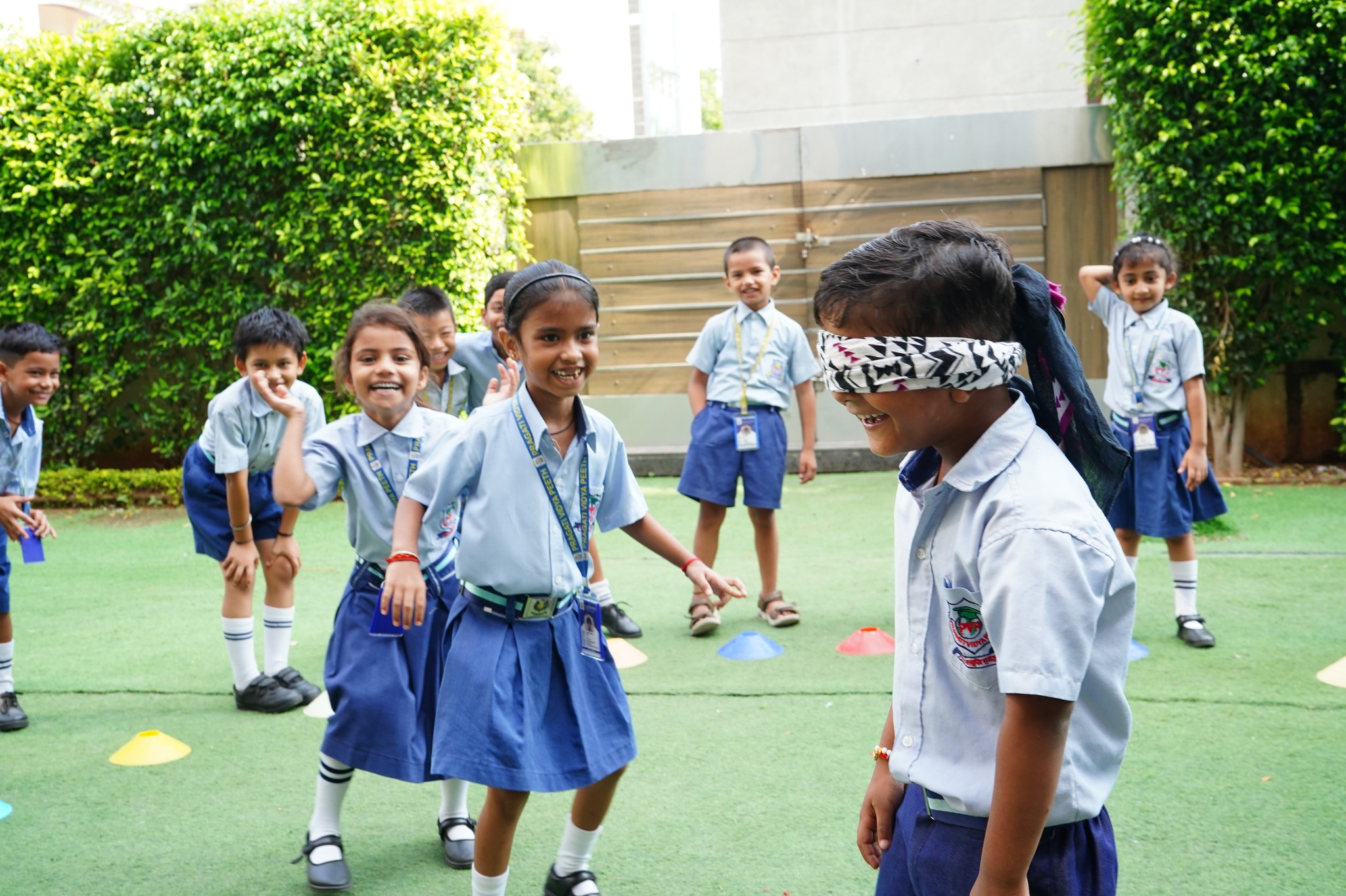 Activity Day for  pragtians Saturday class 1 students enjoyed a fun filled bagless day