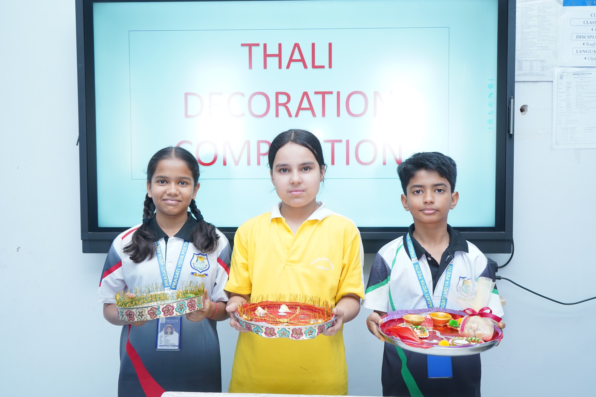 Our talented Grade 5 Pragatians transformed Thalis into beautiful pieces