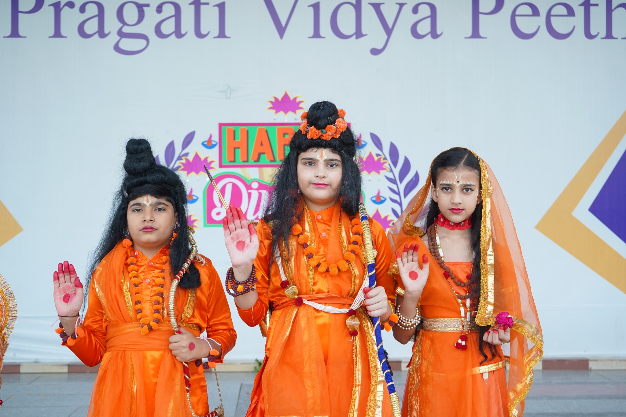 special assembly, Diwali Celebrations at Pragati Vidya Peeth 2024