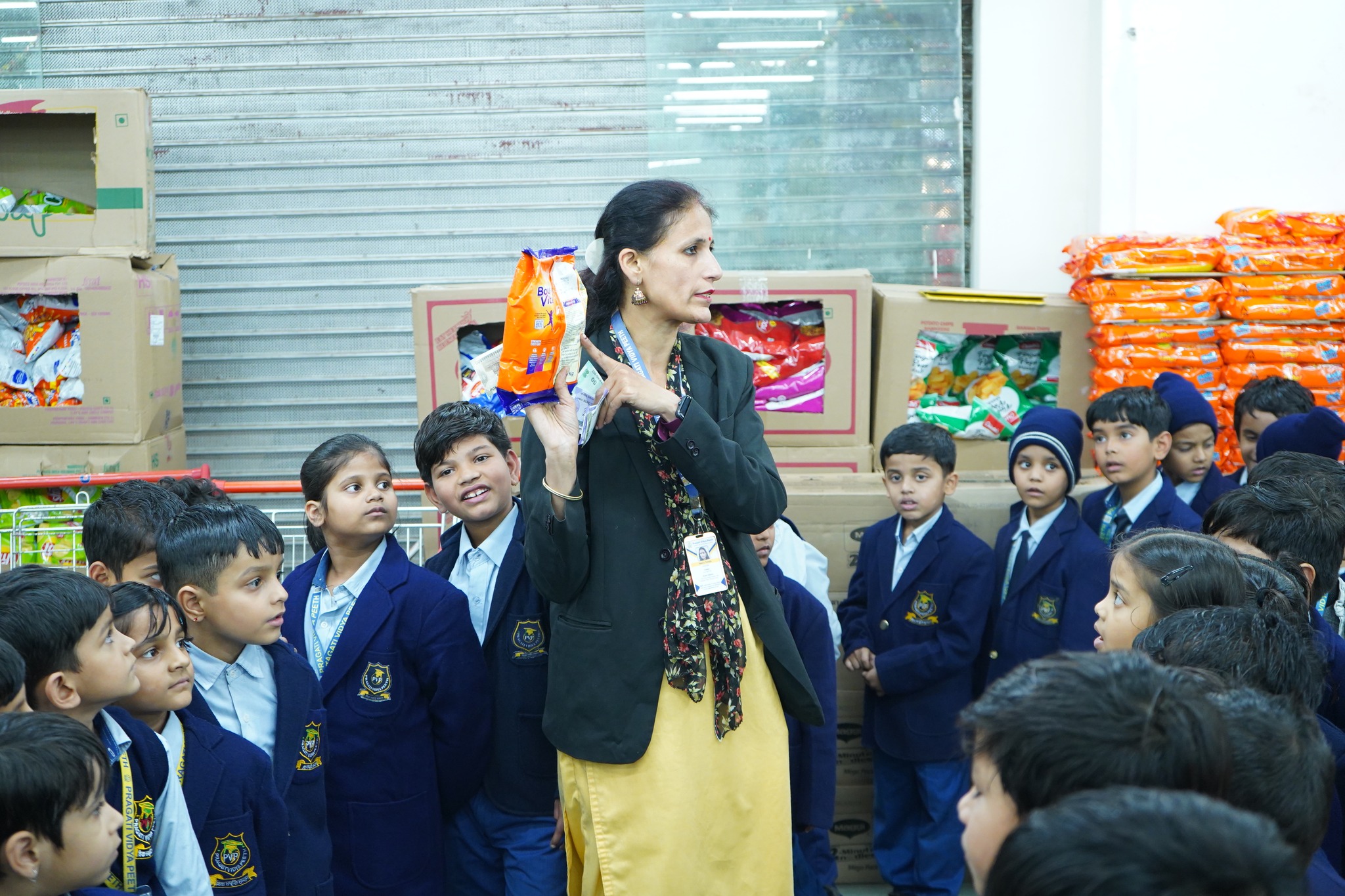 our Class 1 students had an exciting visit to the mall as part of their Mathmatics Activity