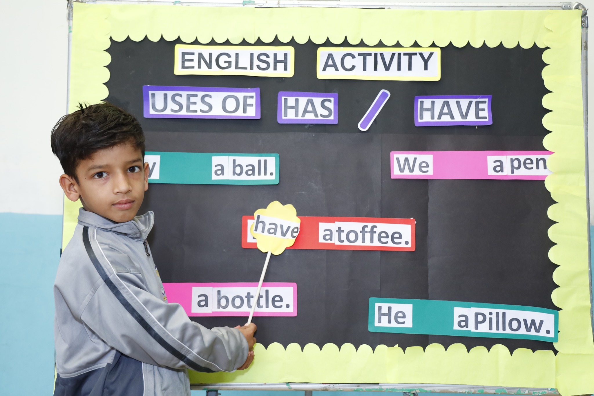 Exciting learning moments in our Class 1 English activity