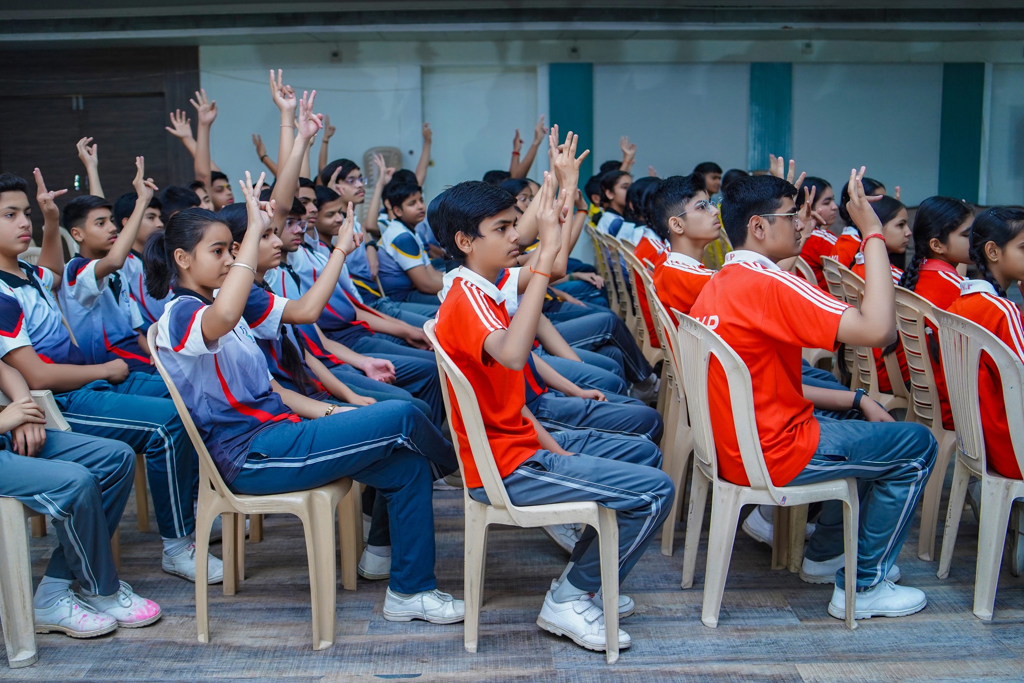 On the occasion of World Health Day , Pragati Vidya Peeth conducted a special Acupressure Workshop for our students