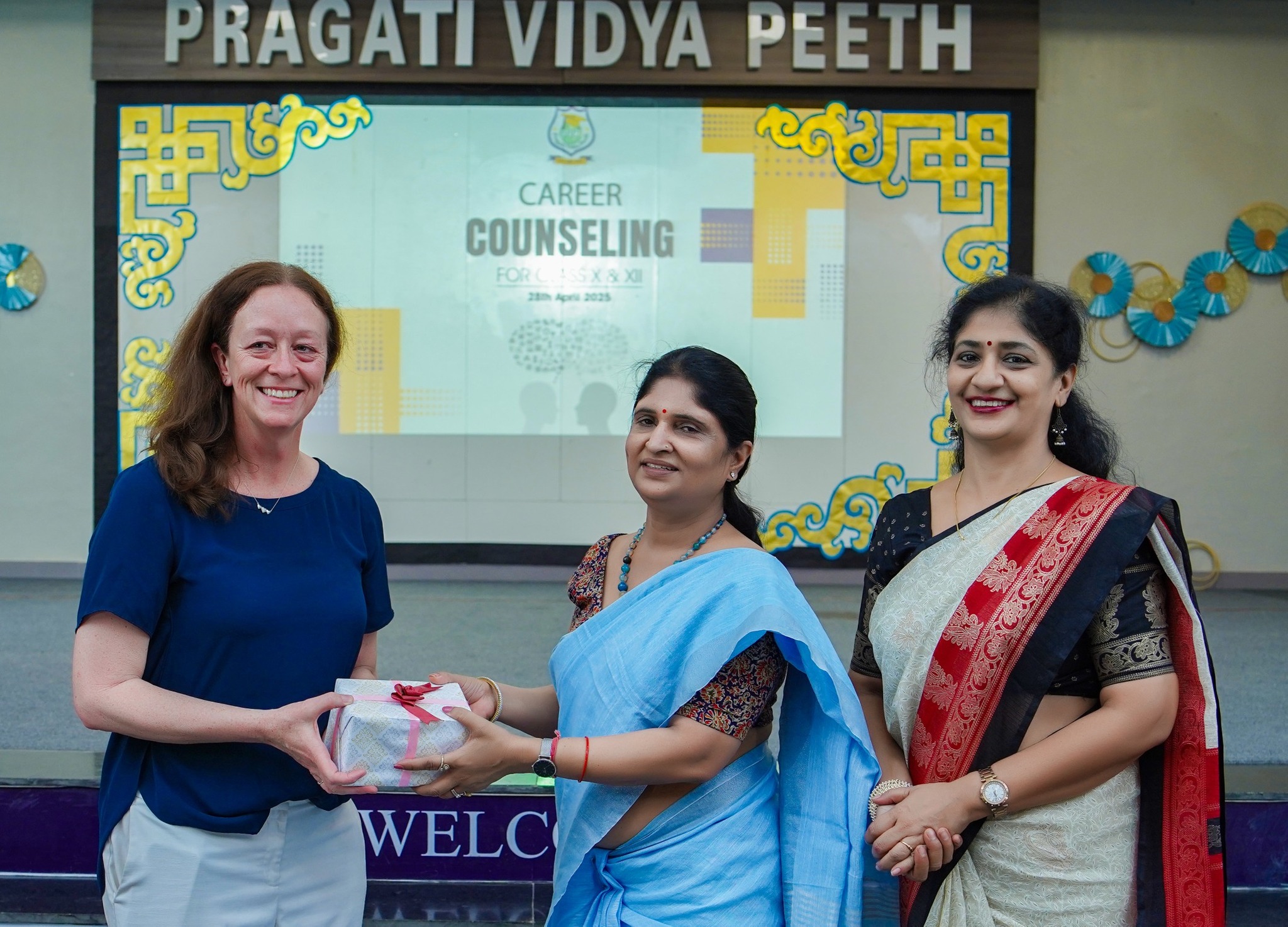 Pragati Vidya Peeth conducted a career counseling session  for the students of 10th and 12th