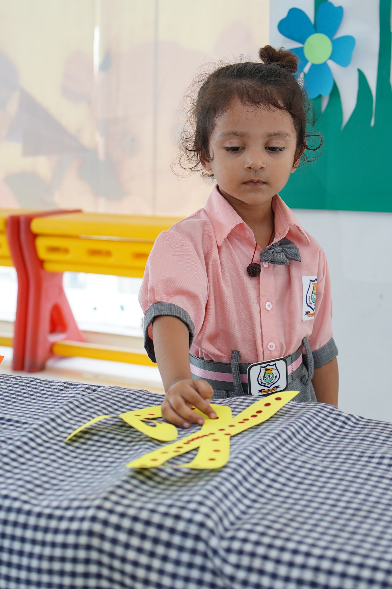Our little pragatians having fun with alphates !!Learing more about cursive patten and longhand writing