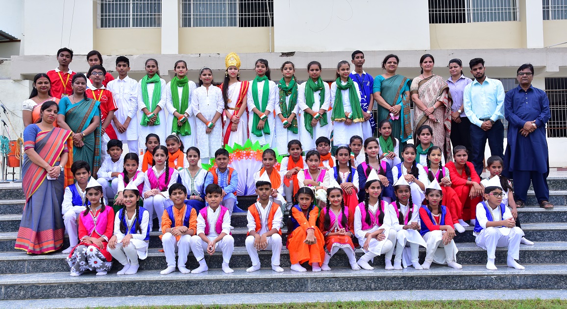 Special assembly on independence day and raksha bandhan