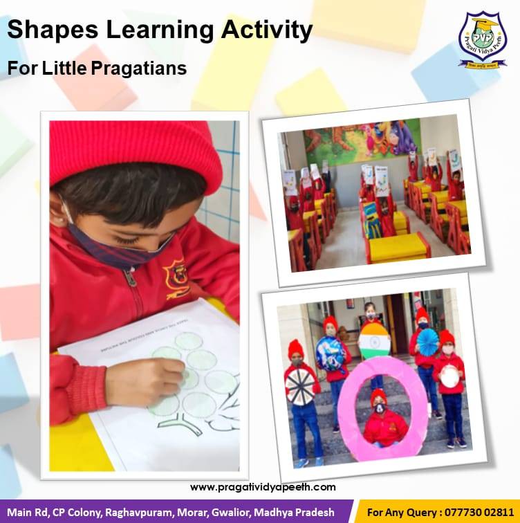 Shapes Learning Activity for Little Pragtians